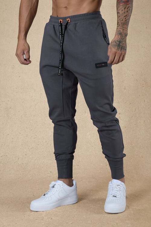 YoungLA 236 Elevate Joggers Ciemny Szare | 367-IYNUHS