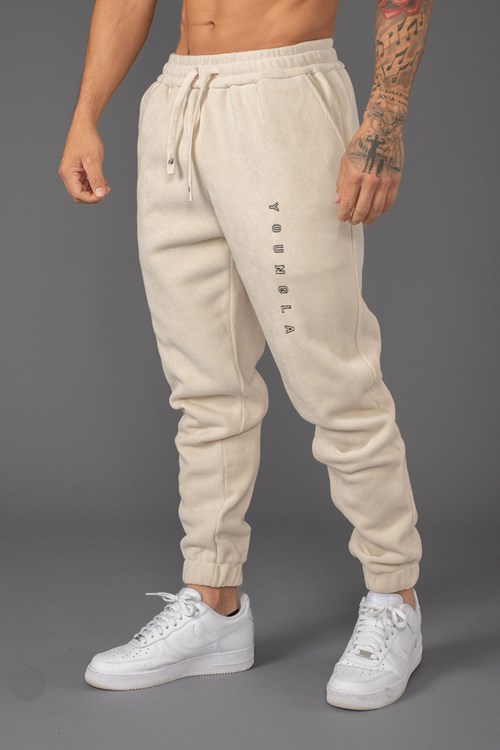 YoungLA 244 Aspen Joggers Tan | 072-DUQGAX