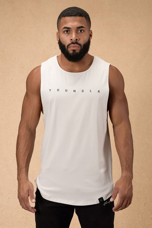 YoungLA 332 Infinity Muscle Tanks Głęboka Szare | 915-LMOHGT