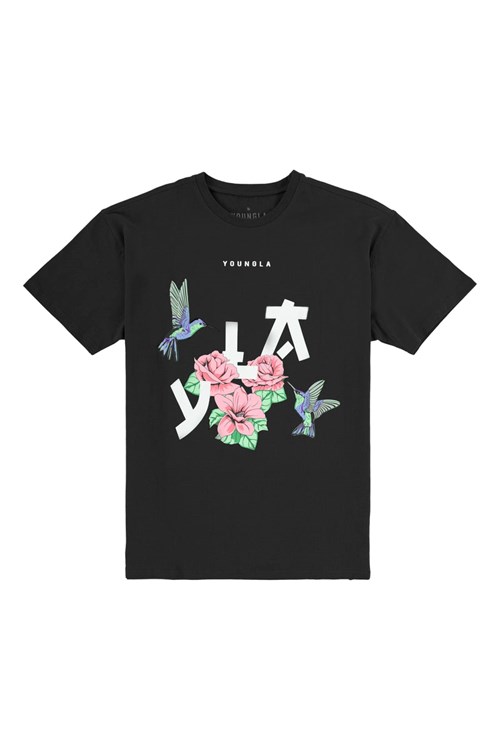 YoungLA 433 The Zen Tees Czarne | 074-CHNDFW