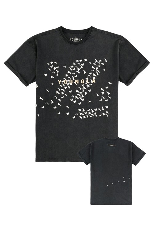 YoungLA 452 The Flock Tees Flock Bloc | 293-XSAQKD